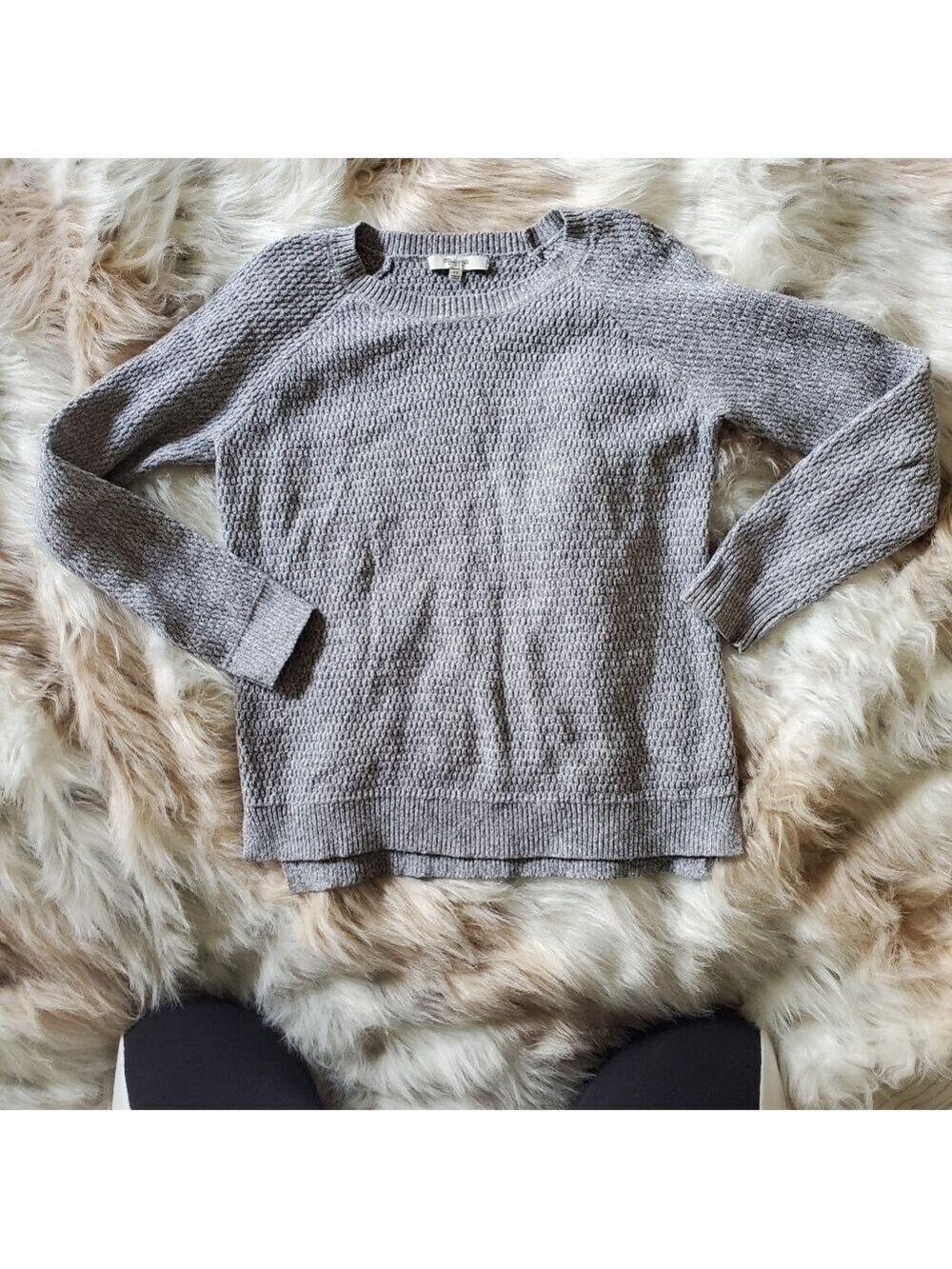 Madewell Crew Neck Sweater Grey
